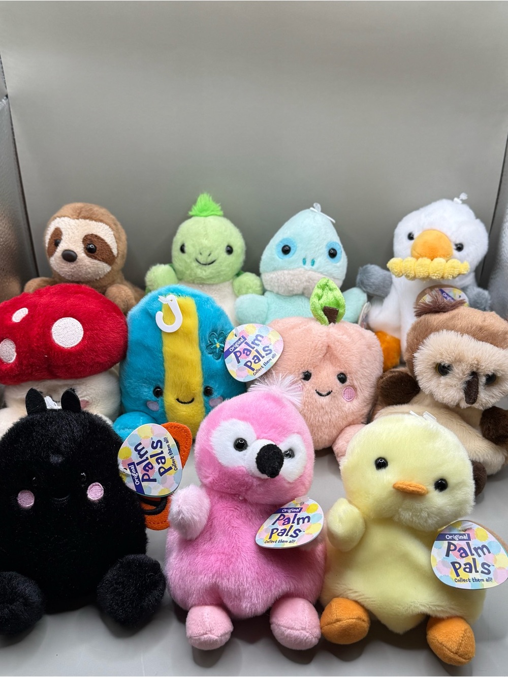Aurora Palm Pals Lot of 11 Plush Stuffed Animal Collectibles